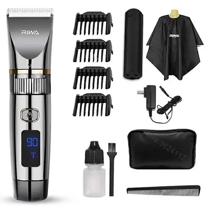 Машинка для стрижки волосся Riwa Hair Clipper RE-6501T Silver - фото 3