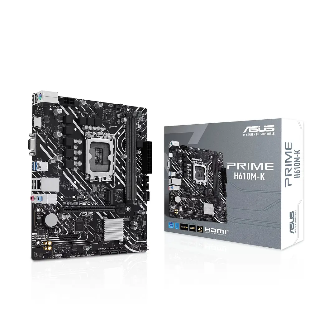 Материнская плата PRIME H610M-K s1700 H610 2xDDR5 M.2 HDMI D-Sub mATX Asus teh0019030 - фото 8