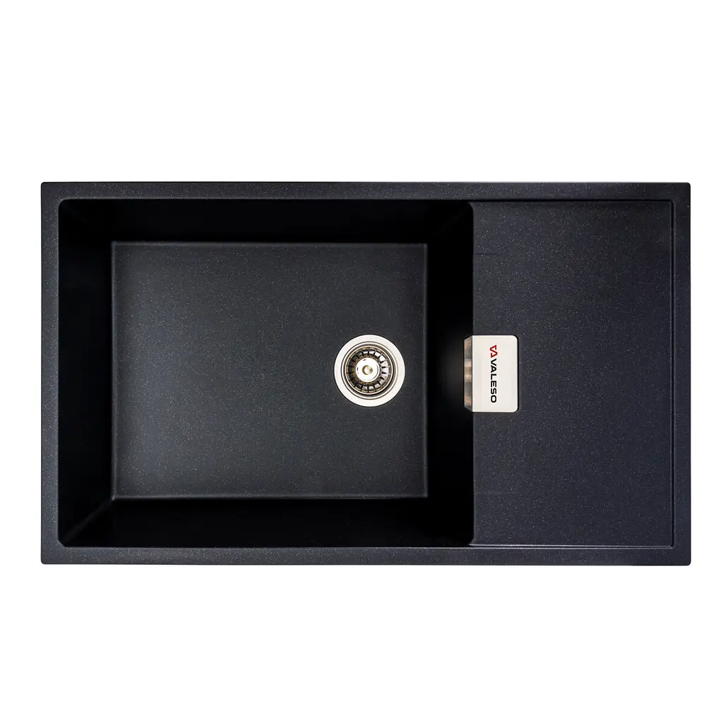 Кухонна мийка VALESO 8650 DIAMOND матова чорний (SP000047028)