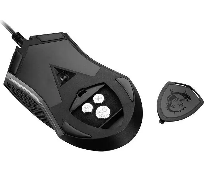 Миша MSI Clutch GM08 Gaming USB Black (S12-0401800-CLA) - фото 2
