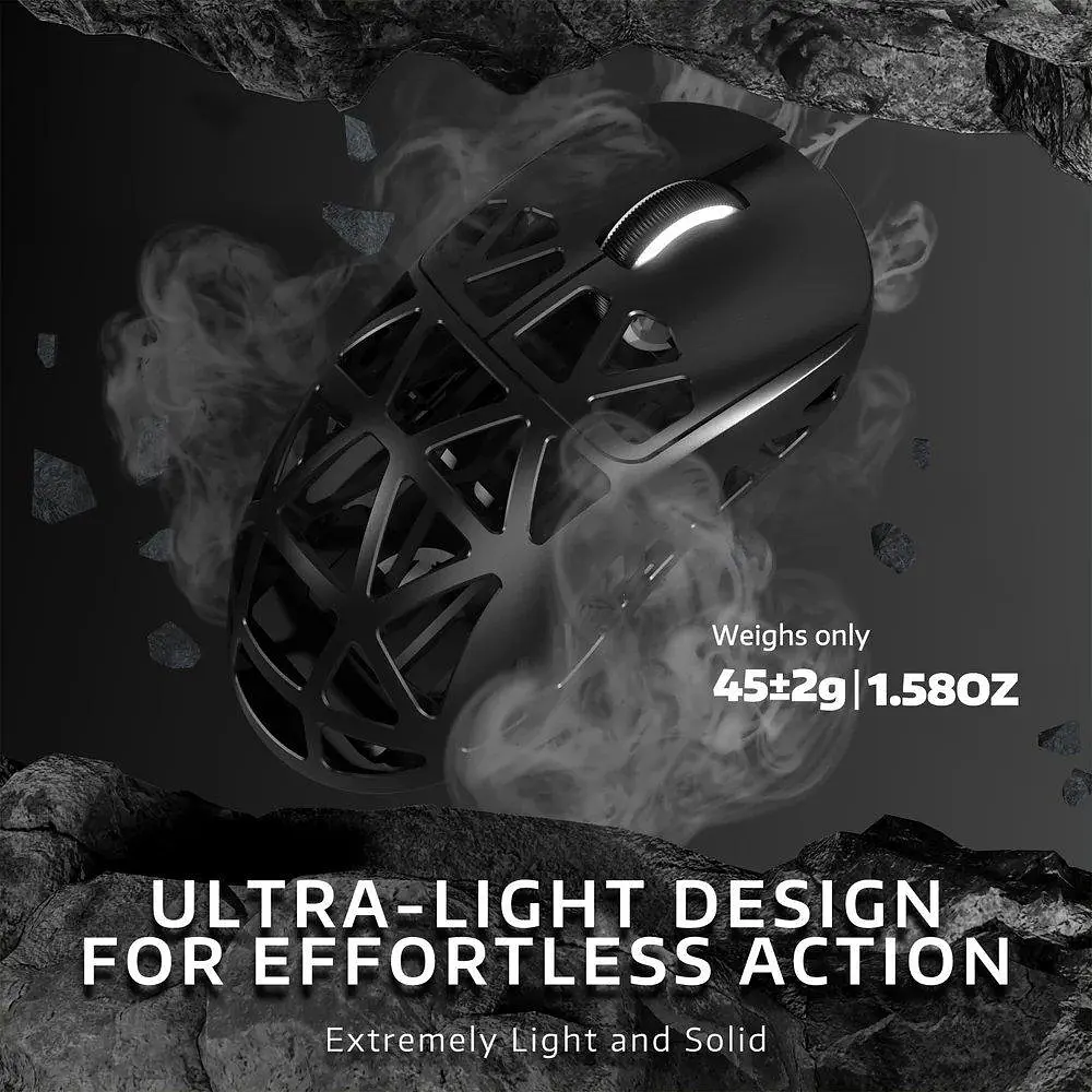 Миша Attack Shark R2 Magnesium Alloy 8K (AS-6972792470894-B) Black (G-000004003) - фото 2