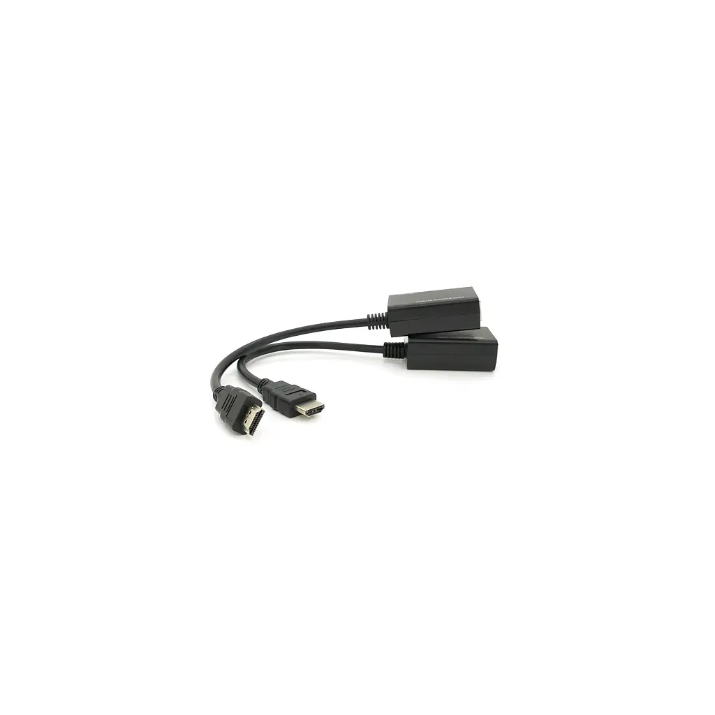 Адаптер HDMI extender passive 30m 2xCAT5E/6 Voltronic (YT-SEP HDMI/2P-30m) - фото 2