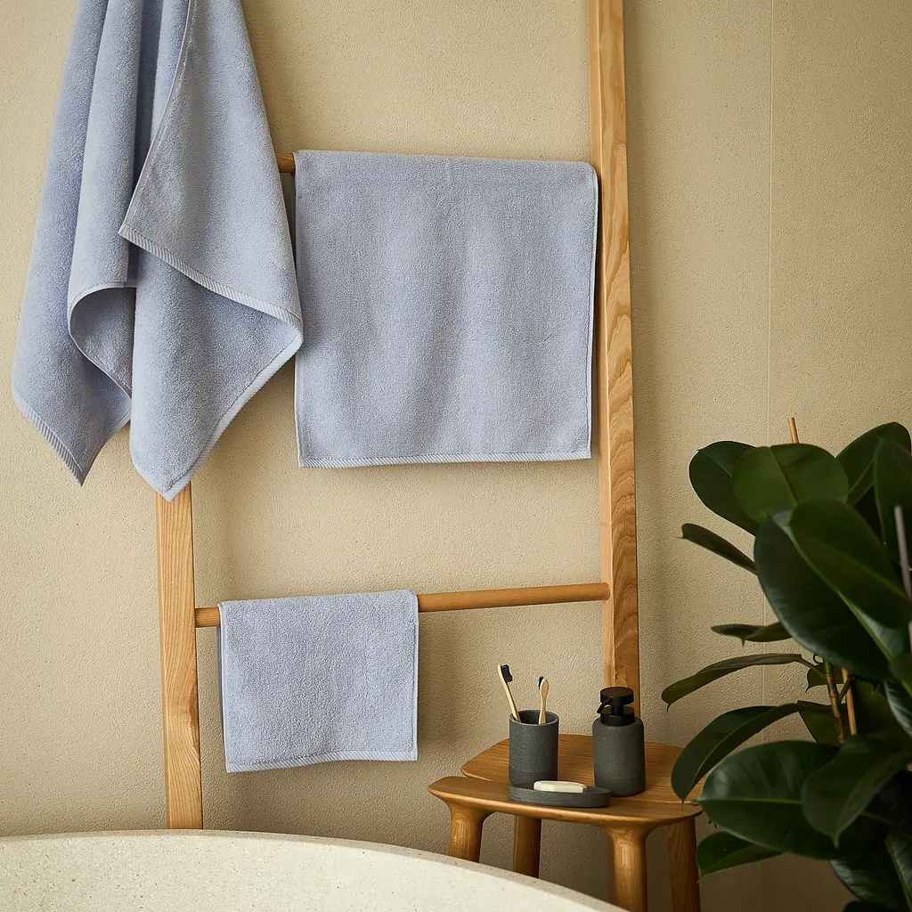 Рушник MBM HOME Теплі дюни 70x140 см світло-блакитний (BT-19 L LIGHT BLUE) - фото 12