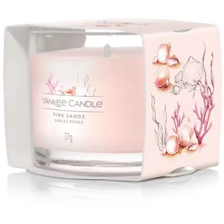Свеча Yankee Candle Mini Pink Sands Розовые пески 37 г (1686380E) - фото 2