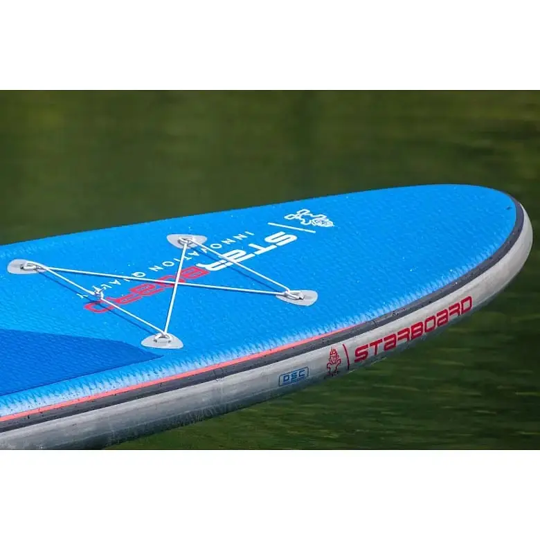 Sup-доска StarBoard Inflatable Sup 12'0 X 33 X 4.75 Icon Deluxe SC Серый/Синий (1053-2012220601001) - фото 5