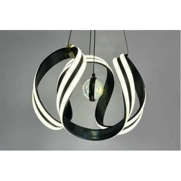 Люстра Led модерн Linisoln 1776-1 BK - фото 3