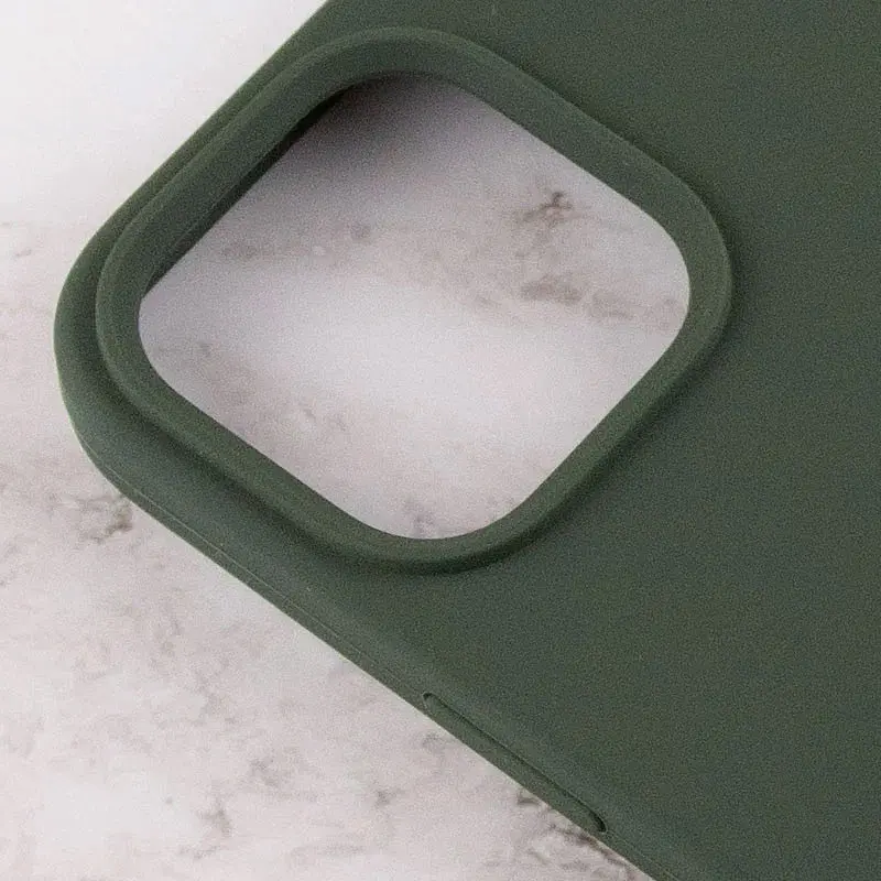 Чохол Silicone Case для Apple iPhone 15 Plus Cyprus Green AA [92784] - фото 3