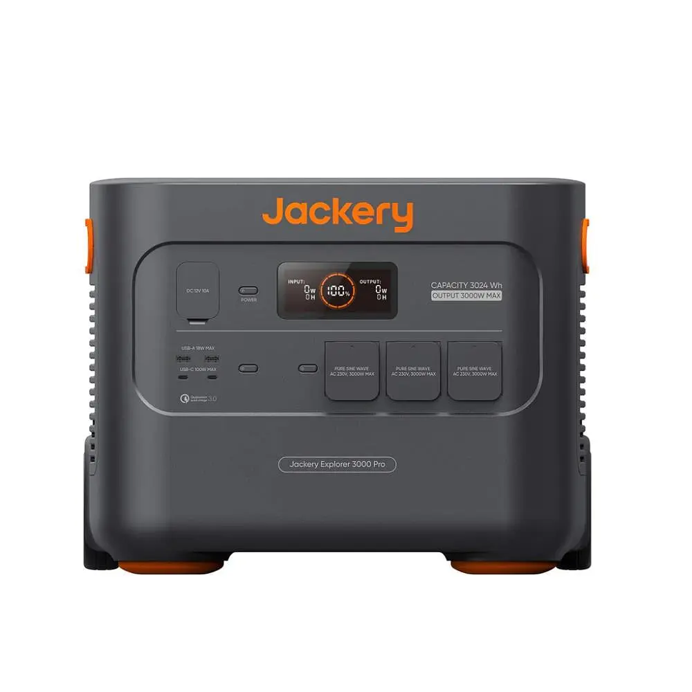 Портативная зарядная станция Jackery Explorer 3000 Pro 3024 Wh Black/Orange - фото 2
