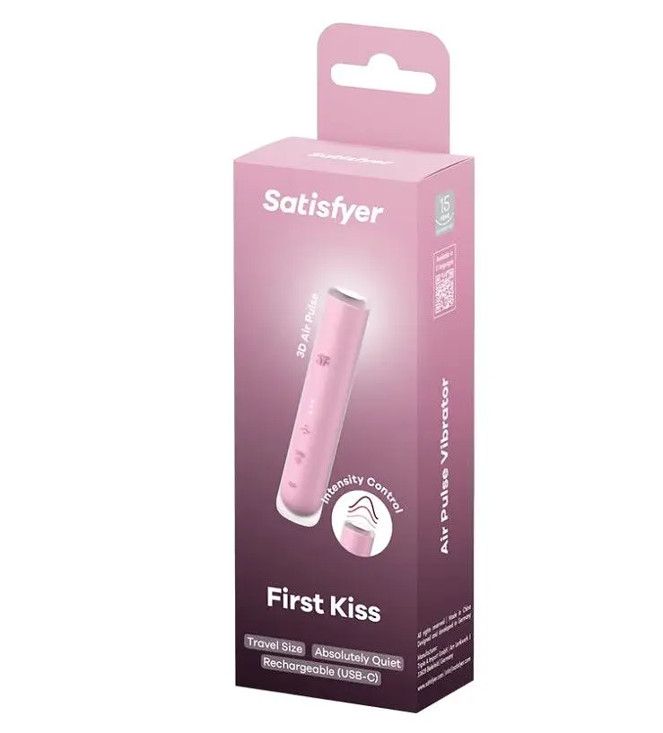 Стимулятор Satisfyer First Kiss Вакуумний клітора - фото 4