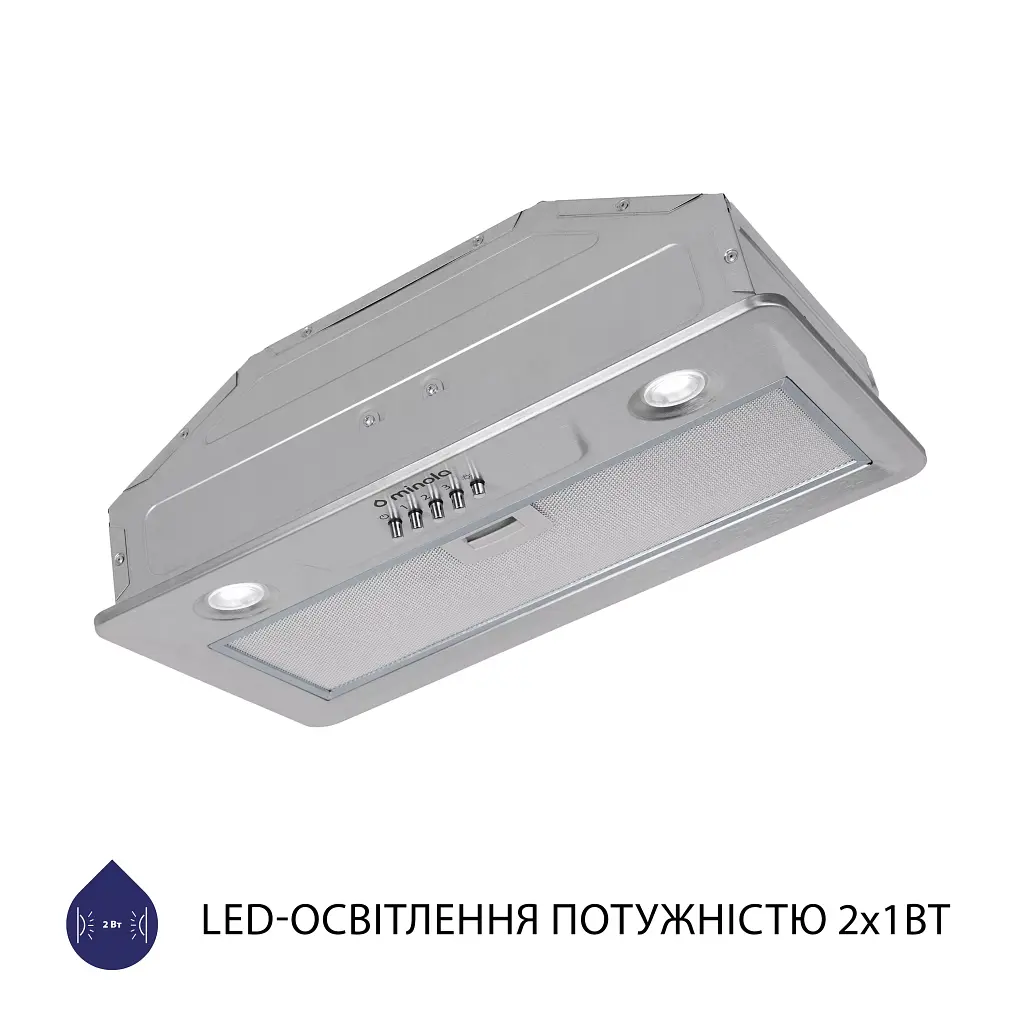 Вытяжка полновстраиваемая Minola HBI 5202 I 700 LED - фото 5