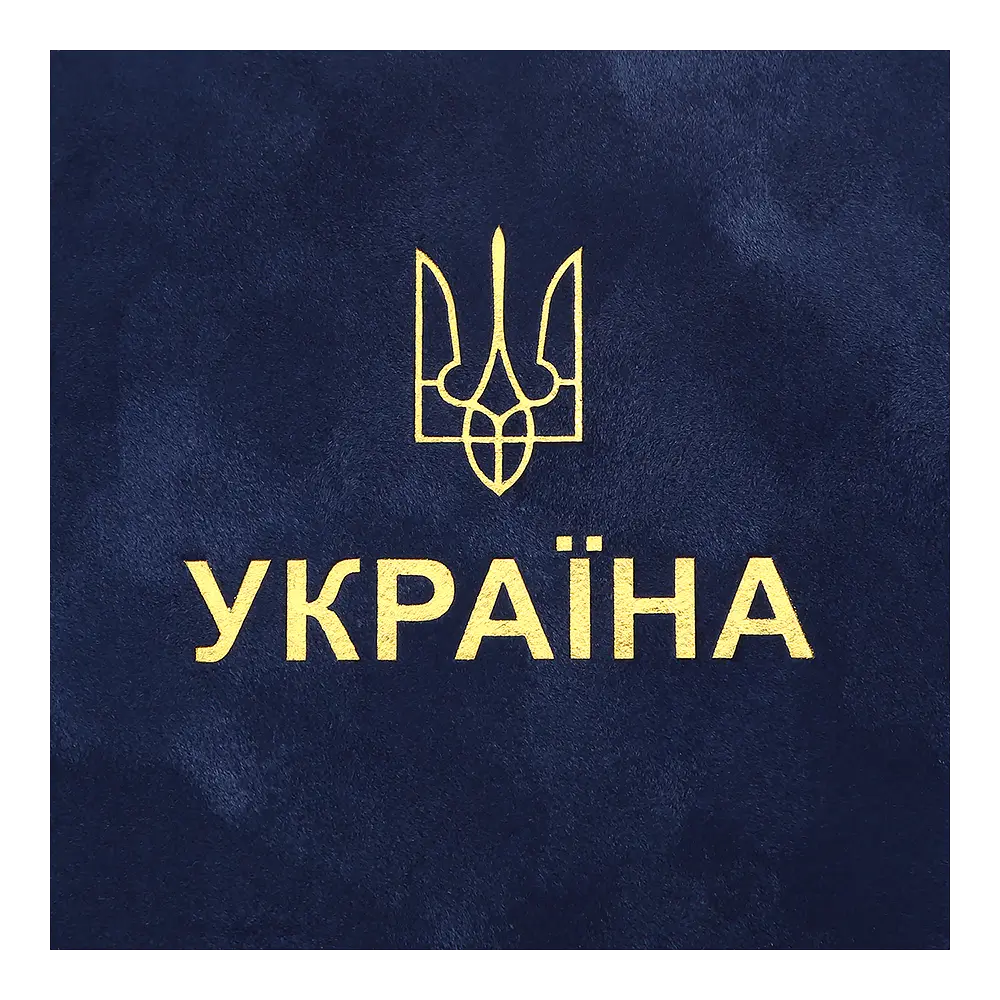 Щоденник датований Buromax Patriot Velour 2026 A4 штучна шкіра синій (BM.2770-02) - фото 4