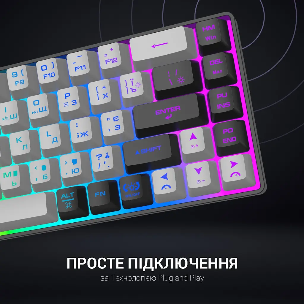 Клавиатура GamePro беспроводная (GK935) - фото 8