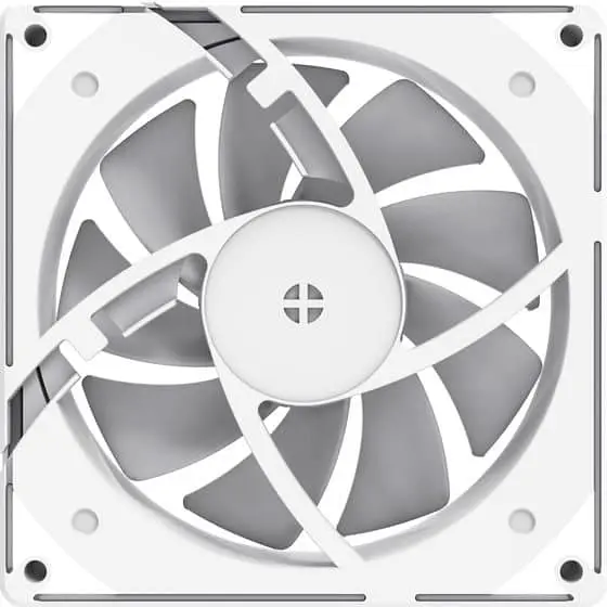 Комплект вентиляторов GameMax 3шт 3*120мм mm White frame ARGB RA300 WH (RA300 WH) - фото 7