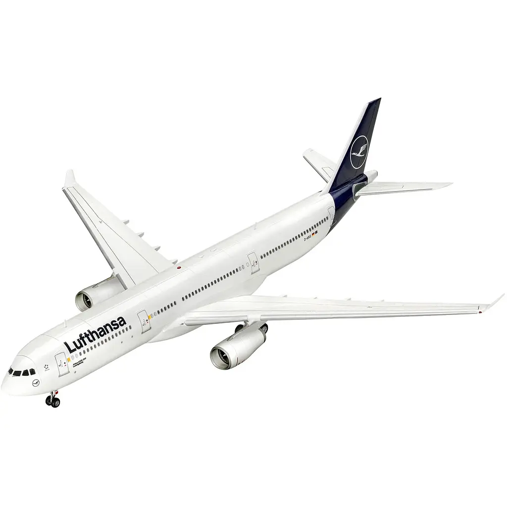 Збірна модель Revell Літак Airbus A330-300 Lufthansa масштаб 1:144, 108 деталей (RVL-03816) - фото 3