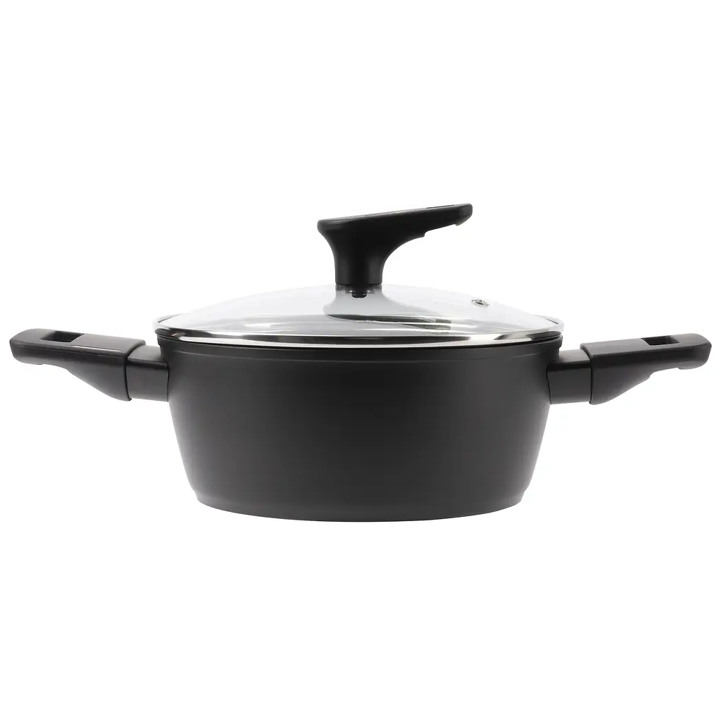 Кастрюля Bergner Copper с крышкой 24 см (BG-30294-BK) - фото 3