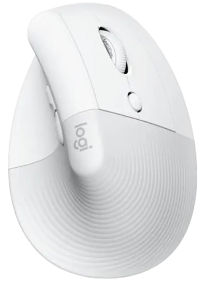 Миша вертикальна бездротова Logitech Lift Ergonomic White (910-006475) - фото 2