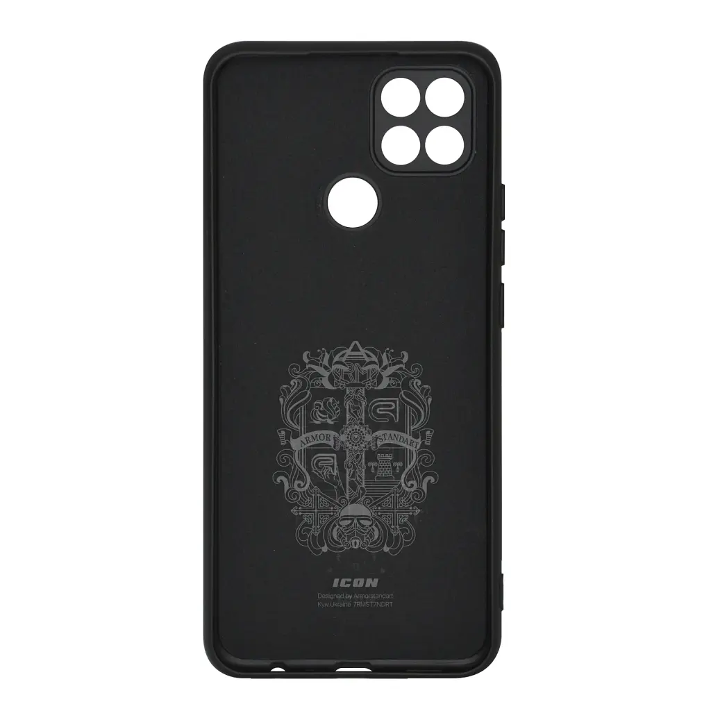 Чохол ArmorStandart ICON для OPPO A15/15S Camera cover Black - фото 2