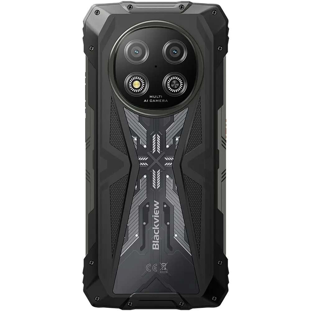 Смартфон Blackview ROCK 2 6.67" HD+ /8GB/256GB/ T8100 /15000mAh / 16+13Мп /IP69K/Black - фото 5