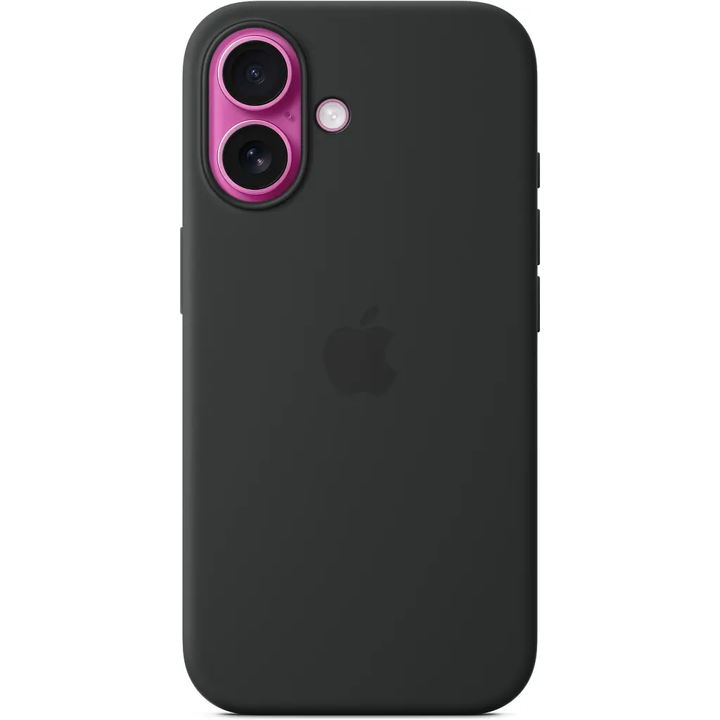 Чохол Apple Silicone Case with MagSafe для iPhone 16 Black (MYY13ZM/A) [116202] - фото 3