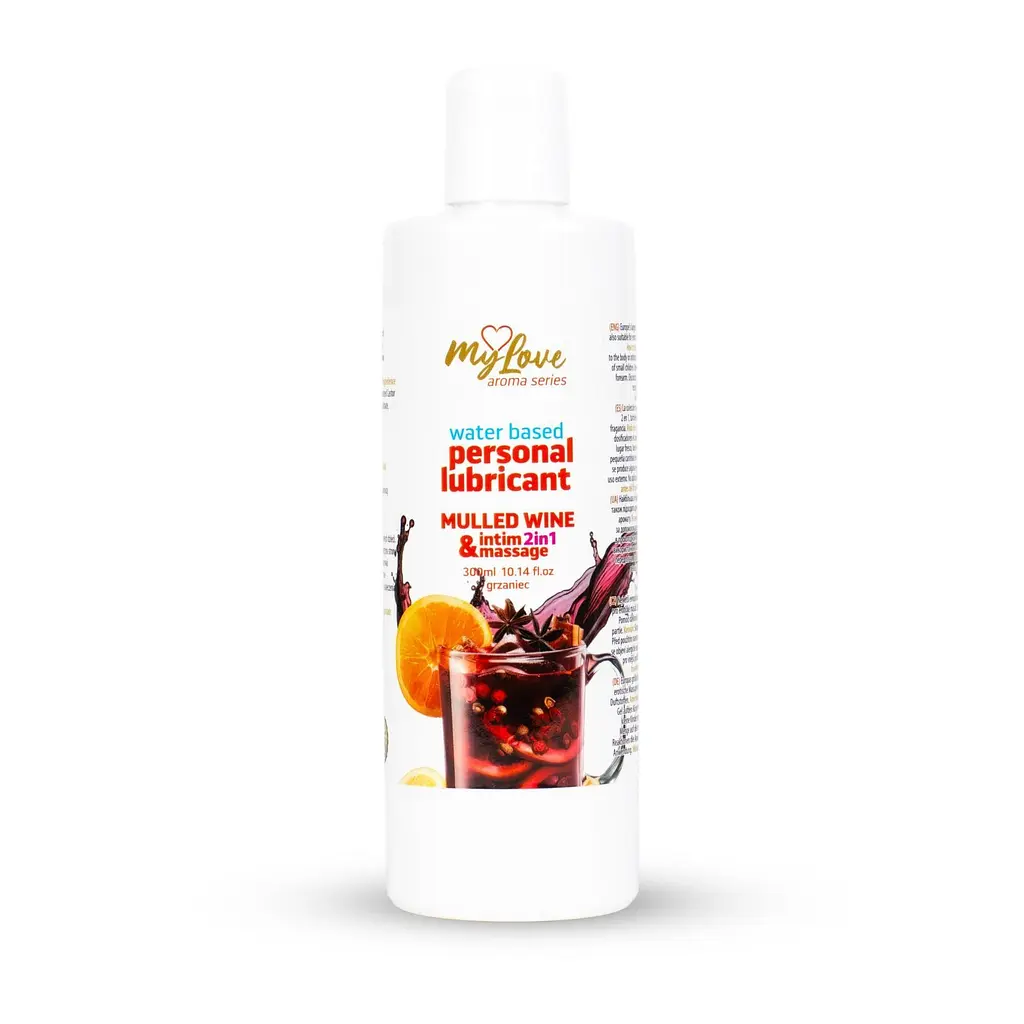 Лубрикант MyLove Aroma Series IntimMassage 2in1 Mulled Wine, 300 мл
