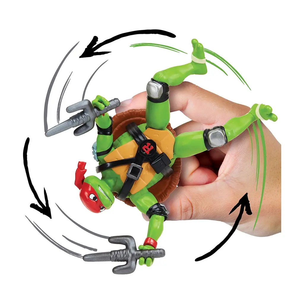 Фігурка TMNT Черепашки-Ніндзя Панцирний вихор Раф (83832) - фото 3