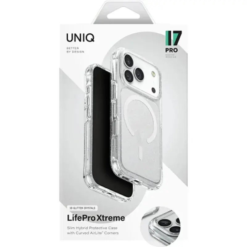 Чохол до мобільного телефона Uniq LifePro Xtreme Apple iPhone 17 Pro Transparent (8886463694008) - фото 6