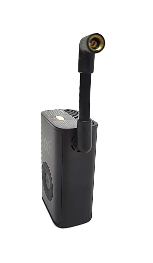 Портативный компрессор Mijia Compact Portable Electric Air Compressor MJBXCQBQW, 10.3 bar, 150 psi, 2000 mAh, LED, манометр - фото 4