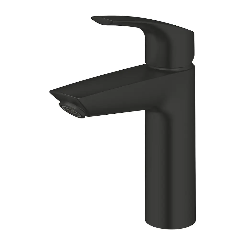 Смеситель для умывальника 1/2" M-размера Grohe Eurosmart 233242433 Черный матовый - фото 3