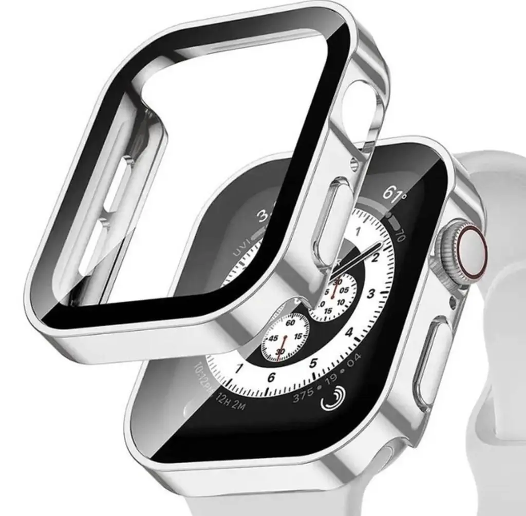 Захисний чохол зі склом Choice 2 для Apple Watch 44 мм Сірий - фото 3