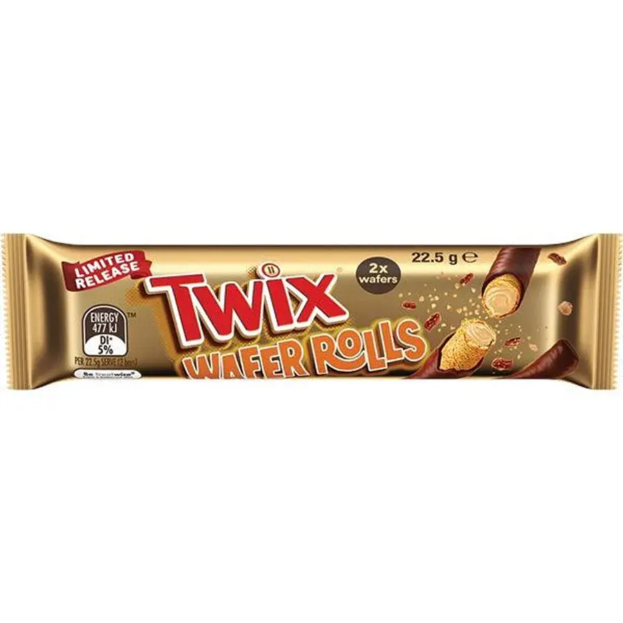 Вафельні трубочки Twix Wafer Rolls 22.5 г