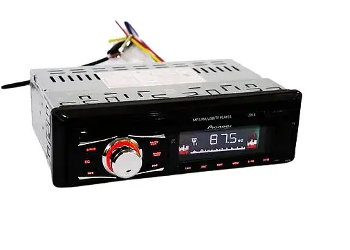 Автомагнитола XPRO 2016 1DIN USB 2.0 порт SD/MMC слот AUX черный (lp-83714_494) - фото 4