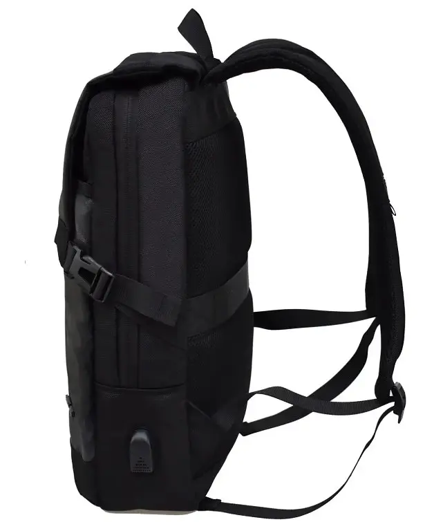 Рюкзак міський Semi Line USB 15 Black (L2007) - фото 2