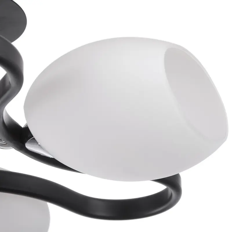 Люстра потолочная Brille классическая E14 60W CHR (BR-373C/3) - фото 3