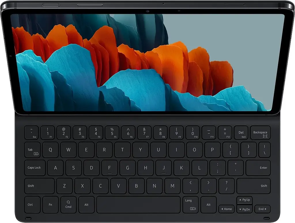 Чохол-клавіатура Samsung Book Cover Keyboard Slim для Galaxy Tab S7 11.0 (T870/T875/T786) / Tab S8 11.0 (X700/X706) Black DE/UKR (EF-DT630BBGGDE) - фото 3
