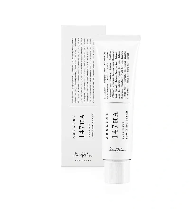 Крем для обличчя з азуленом Azulene 147 HA-Intensive Soothing Cream Dr.Althea Pro Lab 50 мл - фото 2