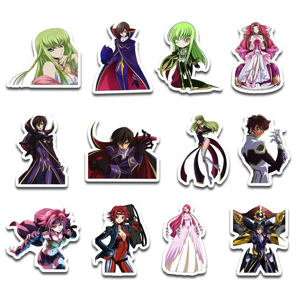 Стикерпак GeekLand Code Geass 45 штук (SP CG 01) - фото 5