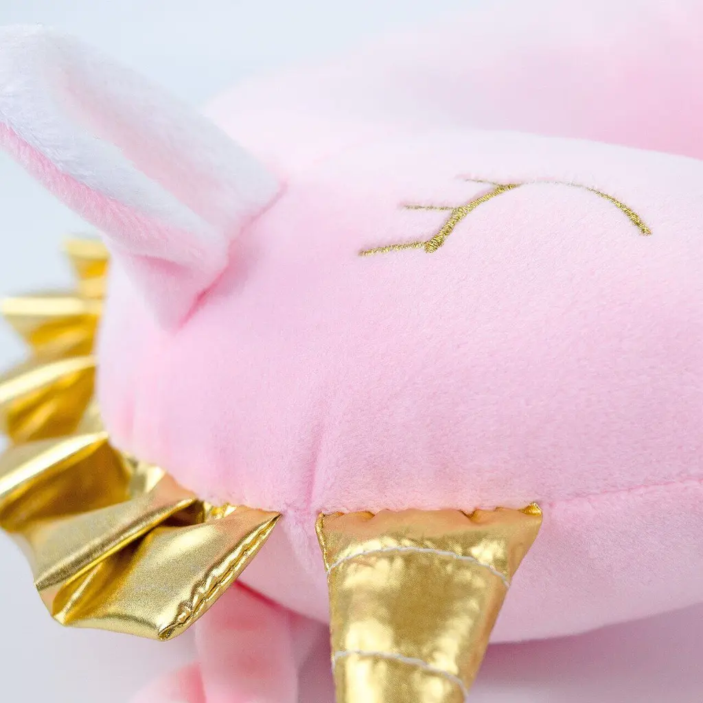 Подушка Єдиноріг рожевого кольору - фото 2