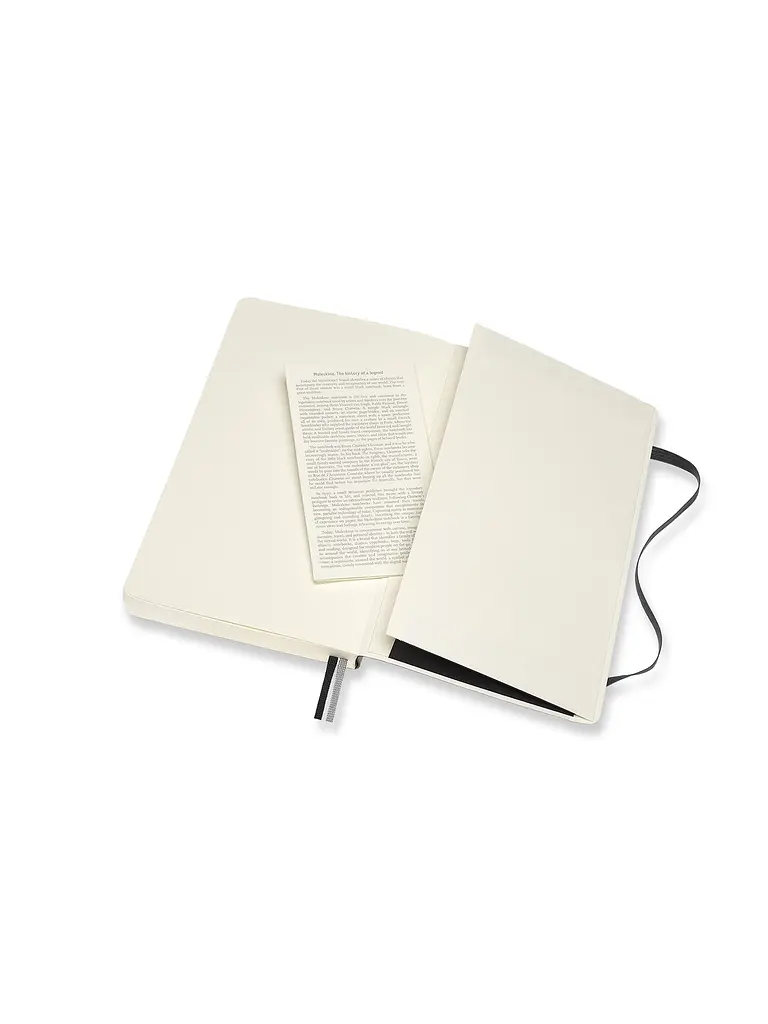 Записник Moleskine Classic Expanded середній, Лінійка Чорний М'який (QP616EXP) - фото 6