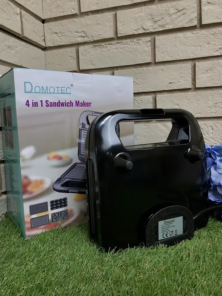 Вафельниця-сендвічниця 4 в 1 Domotec SI-234B - фото 2