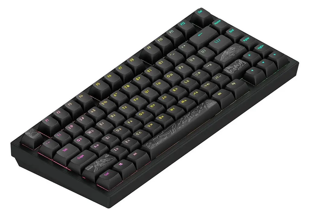 Клавіатура Dark Project ALU81 Terra Nostra Black (DPKB_NOSTRA_81_ANSI_BLACK_UA) - фото 2
