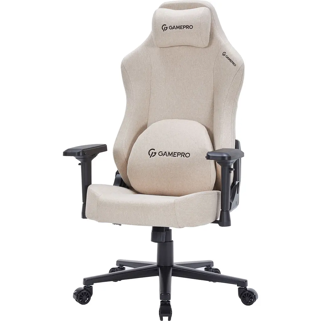 Геймерське крісло GamePro FGC750G Fabric Beige [163712] - фото 2