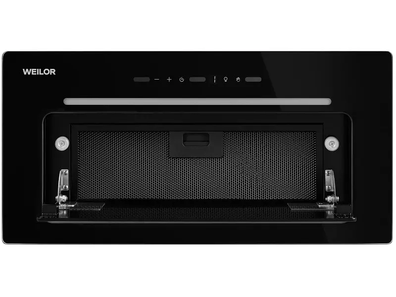 Витяжка вбудована WEILOR LUMINA WBG 68 BLACK - фото 2