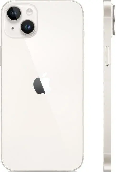 Смартфон Apple iPhone 14 256GB Starlight (MPW43) - фото 2