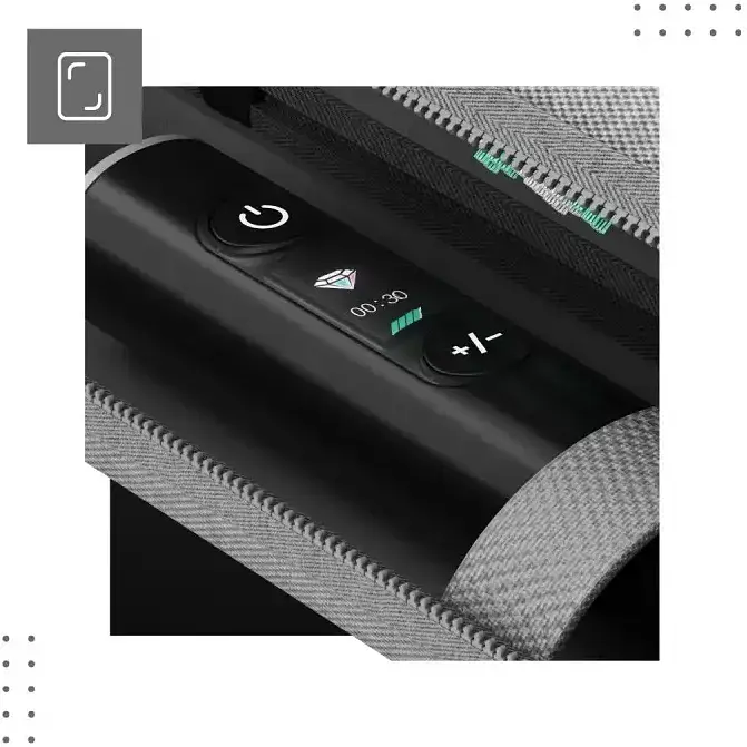 Звуковая зубная щетка Vertenz Crystal 30 Black - фото 6
