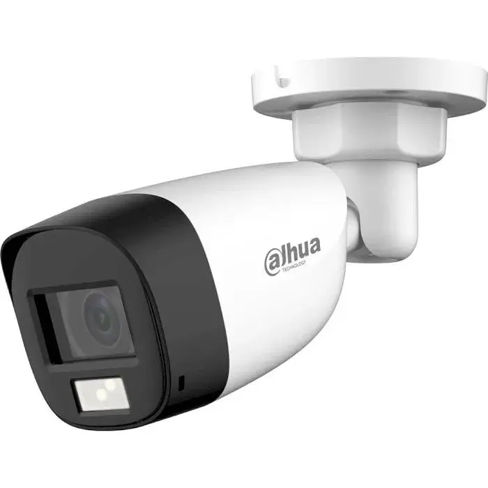 Камера HDCVI Dahua DH-HAC-HFW1500CLP-IL-A (2.8мм), White, 2880x1620, 5 Мп, f=2.8 мм CMOS, ІЧ + видиме світло до 20 м, мікрофон, -40°C ~ +60°C, IP67 - фото 2