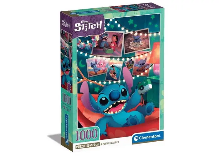 Пазл Clementoni Стіч, Disney (Disney Stitch Puzzle - 1000 pcs.), 1000 ел. (39793)
