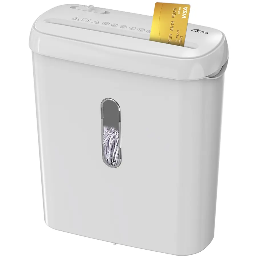 Знищувач документів Media-Tech MT223, A4, 80g х 5, 8л, DIN 66399-2 - фото 5