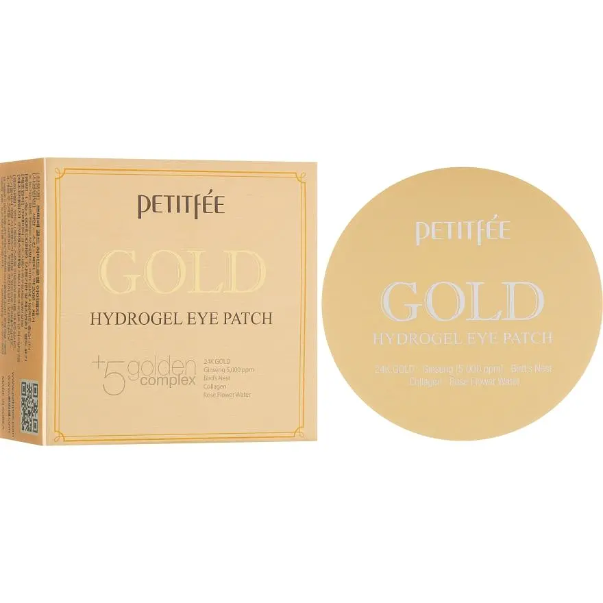 Гідрогелеві патчі під очі Petitfee Gold Hydrogel Eye Patch, 60 шт. - фото 2