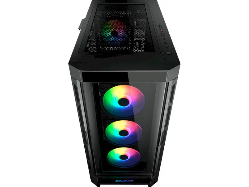 Корпус Cougar Duoface Pro RGB Black (CGR-5AD1B-RGB, 385AD10.0001) - фото 4