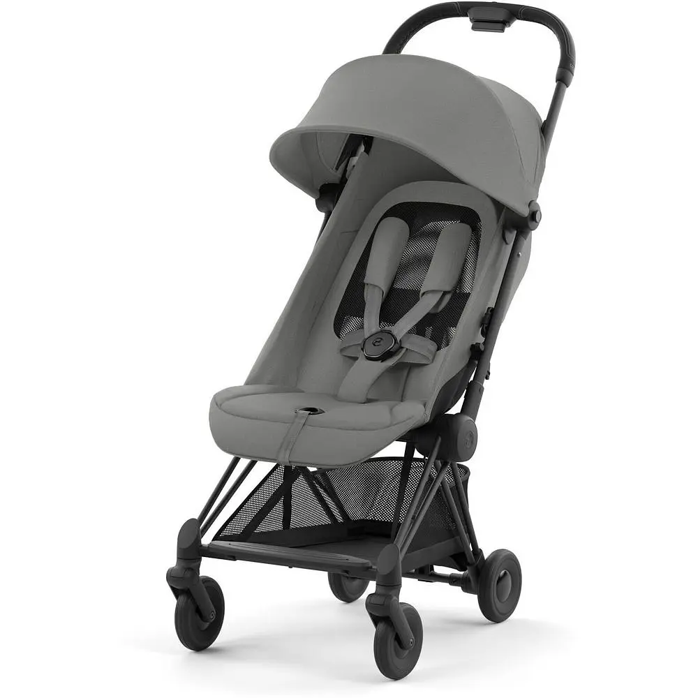 Прогулочная коляска Cybex Coya Matt Black Mirage Grey, серый (522004325) - фото 3